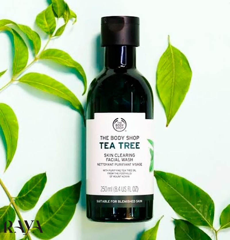 شوینده صورت تی تری بادی شاپ حجم 60 میل The Body Shop Tea Tree Skin Clearing Facial Wash